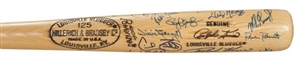 Hall of Famer and Others Multi-Signed Bat with Over 20 Signatures (PSA/DNA)
